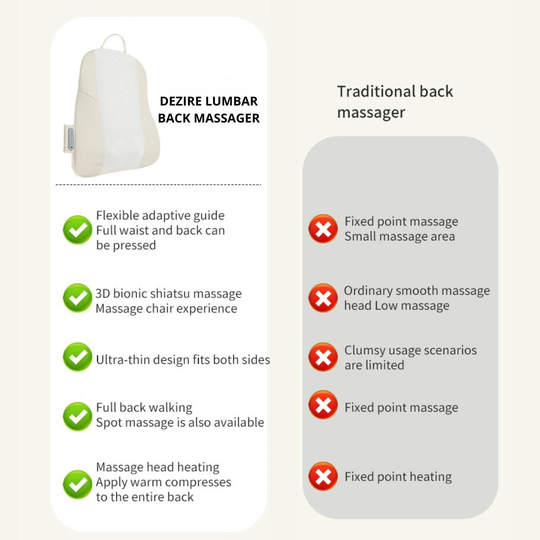 Dezire Lumbar Back Massager