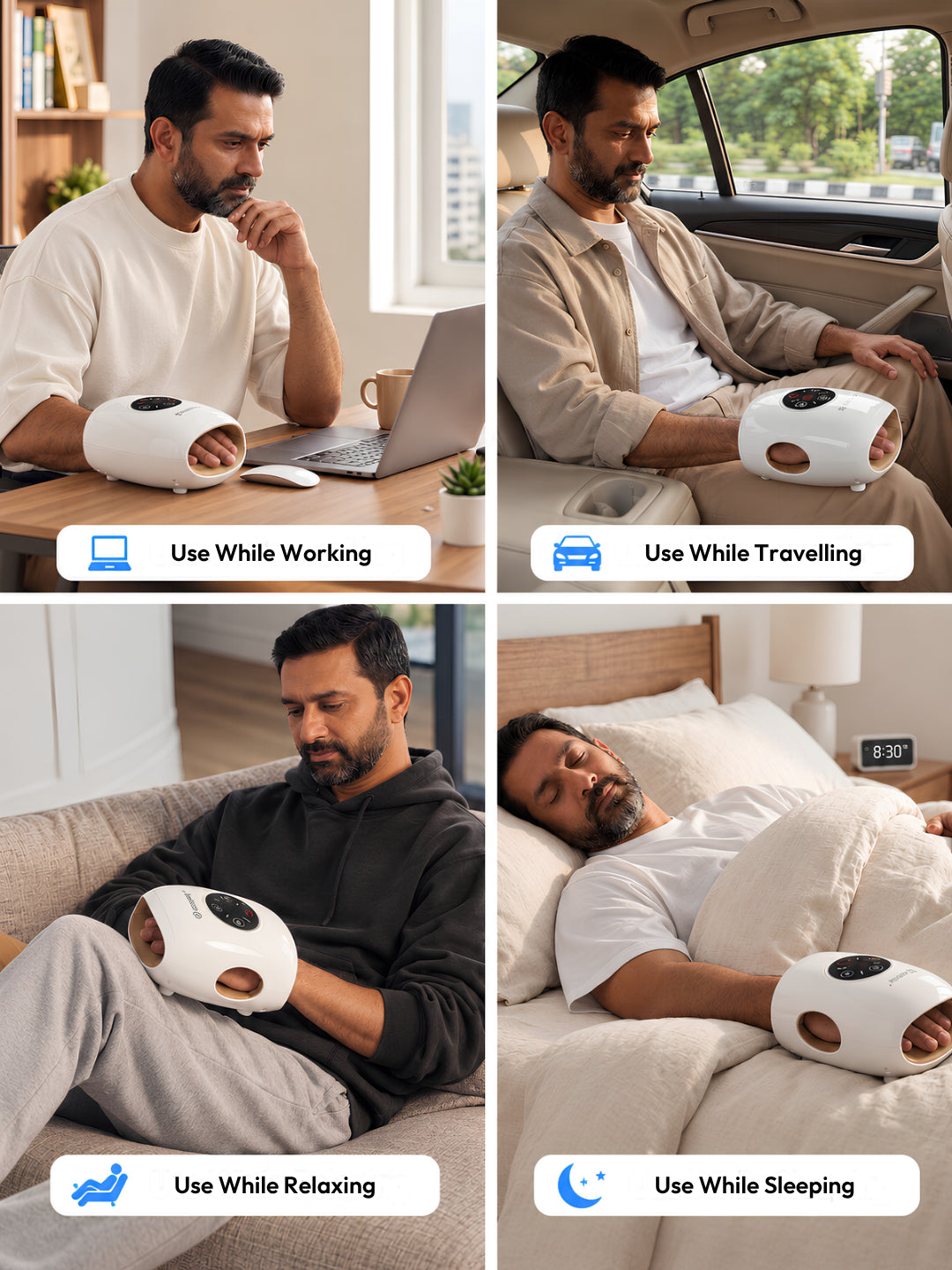 Dezire Hand Massager with Heat & Air Compression