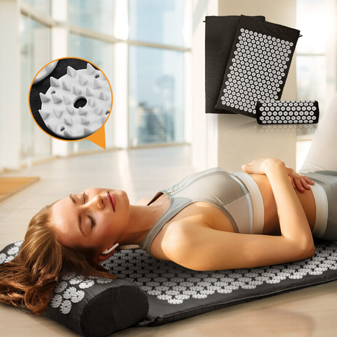 Acupressure pillow top