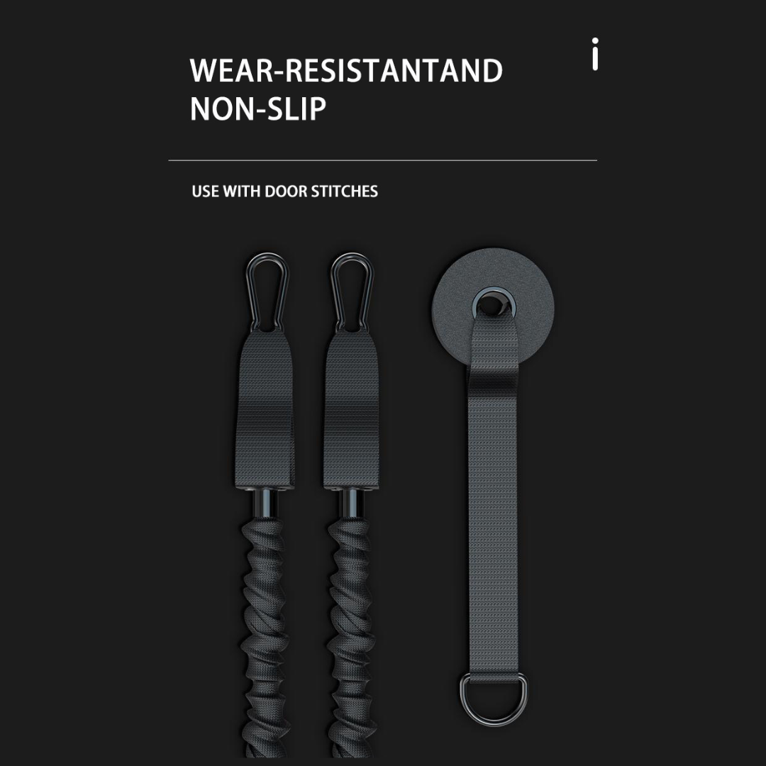 Pushup board with resistance band