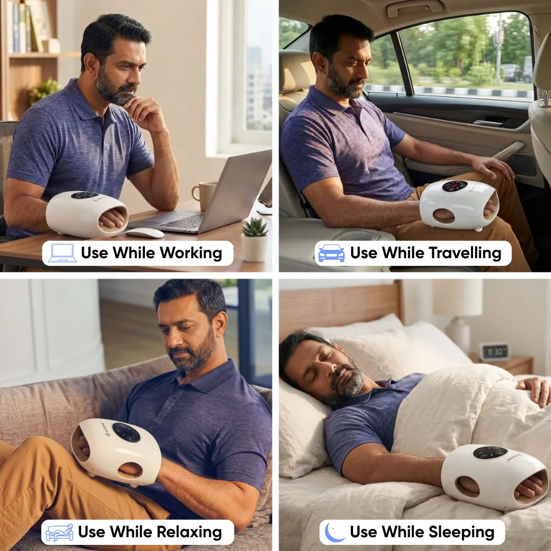 Dezire Hand Massager with Heat & Air Compression