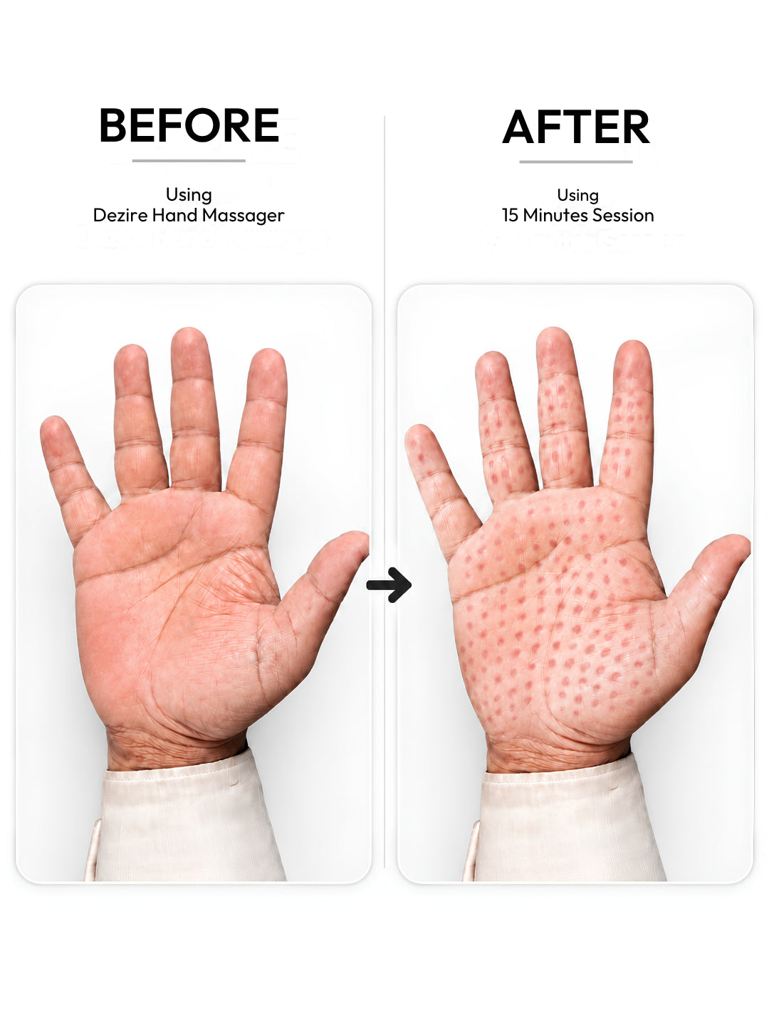 Dezire Hand Massager with Heat & Air Compression