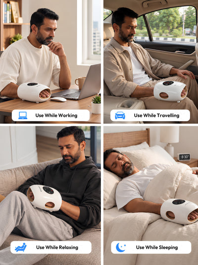 Dezire Hand Massager with Heat & Air Compression